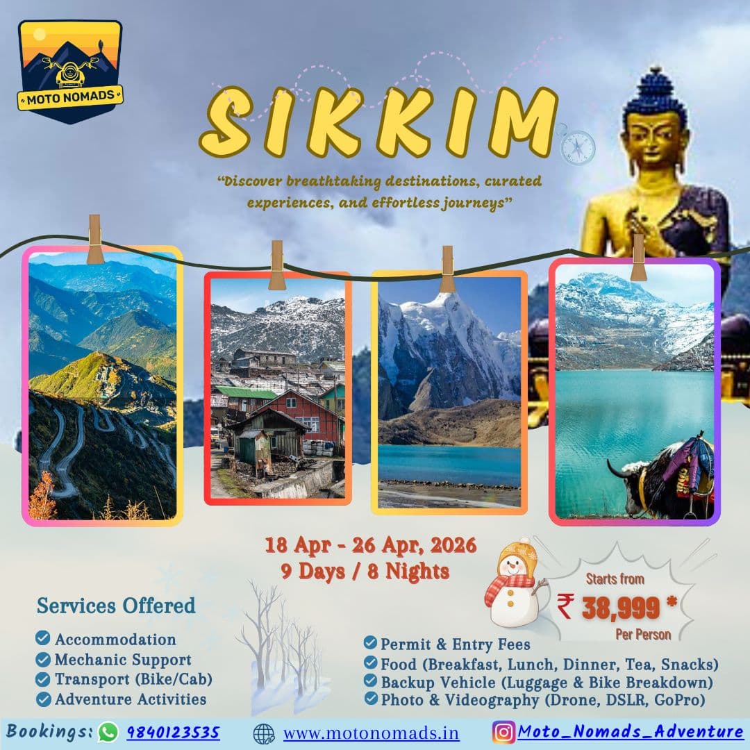 Sikkim Adventure 2026